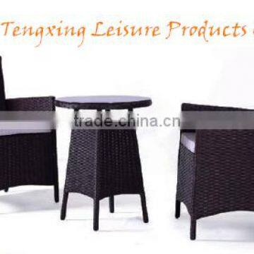 2016 modern style bistro rattan outdoor dinning set