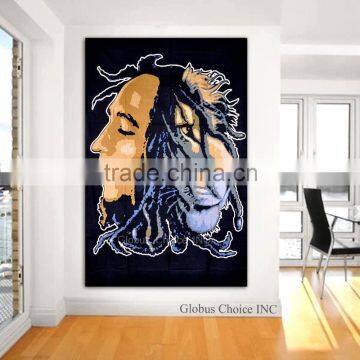 Bob Marley Tiger Face tapestry wall hangings