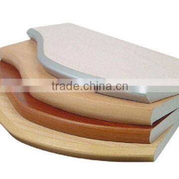 good quality F shape pvc edge profile