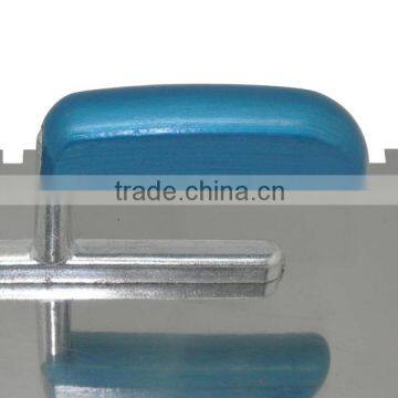 German Notched Stainless Steel Plastering Trowel With Wooden Handle photo-6