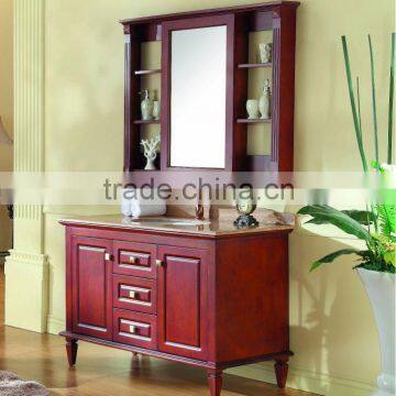 Simple European Bathroom Vanity, Solid wood bathroom vanities