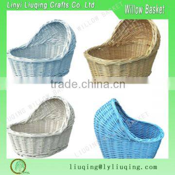 Factory wholesale Wicker baby pram basket/Bassinet wicker baby basket/Baby moses baskets