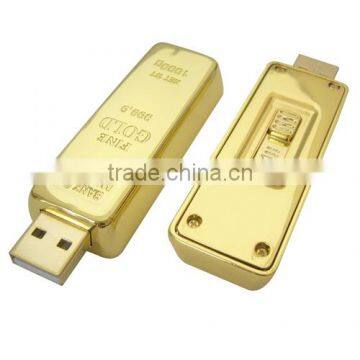 Gold Bar USB Flash Drive 1GB - 64GB