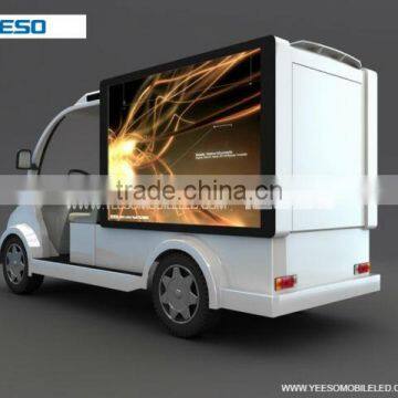 2014 New Products outdoor advertising and events mobile LED TV scooter