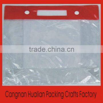 Eco-friendly 0.2mm Pvc Bag With Button(HL-11008)
