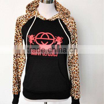 2015 ladies fashion velour hoodies