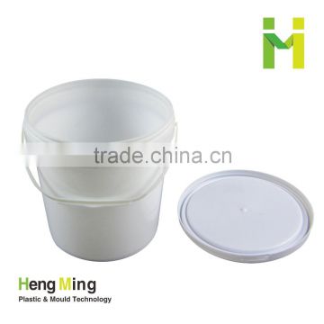 5 liters plastic packing bucket with handle