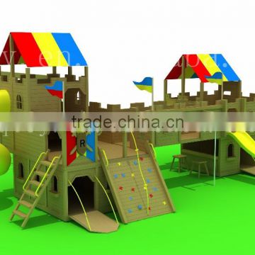 Kindergarten children swing slide combination of outdoor play equipment