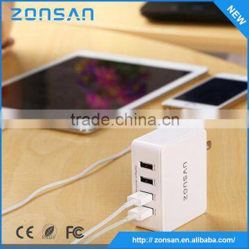 CE,ROHS,FCC Approved newest wall charger, ODM/OEM quick deliver power sockets with smart IC