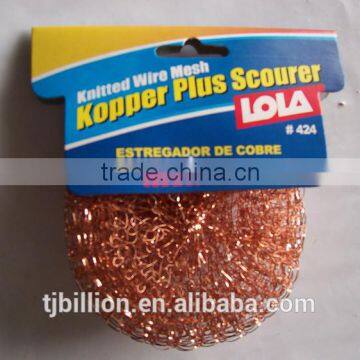 Top sales copper coated scourer most selling product in alibaba