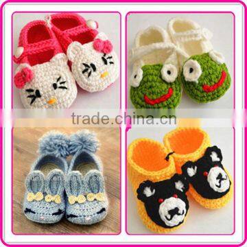 cute soft handmade crochet pattern newborn baby animal shoes