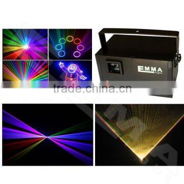 Wholesale 3500mW Rgb Laser Light Show Laser Disco Pub Bar KTV With Remote Control DJ Lighting Effects Free Shipping