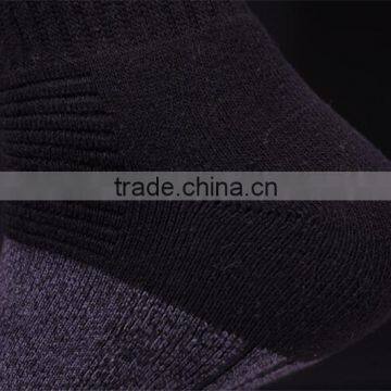 144N Needle Terry Machine Man Cotton Socks Simple Deisgn Men Basketball Sports Socks photo-4
