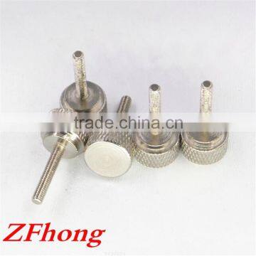 m1 - M10 Carbon Steel With Nickel Plated Step Shoulder Knob Hand Tighten Screw photo-2