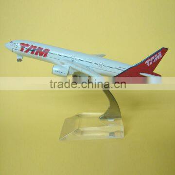 boing 777-200 TAM airplane model,high quality collection model plane,die cast airplane