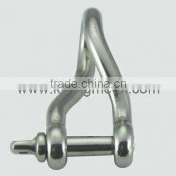 Stainless Steel Twisted Shackle