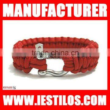 best quality metal buckle survival paracord bracelet buckle