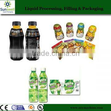 Lowest price customized plastic PVC bottle label printing