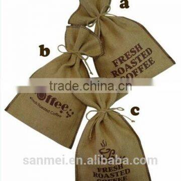 recycle coffee packaging bag,jute coffe bags