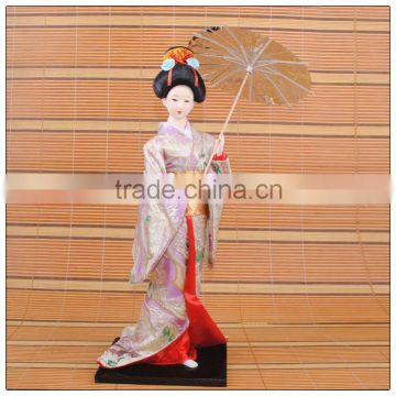 16"Japanese Toy Dolls , Geisha Figures Gift