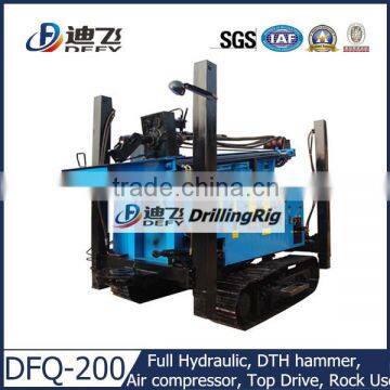 Portable Drilling Rig Machine DFQ-200 Hydraulic Used Water Well Drilling Machine for Sale photo-6