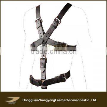 New arrival mens leather harness, sexy full body harness