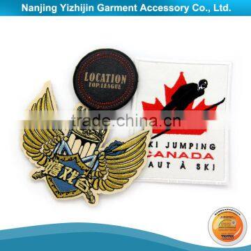 Custom design hot sale embroidered poker patches