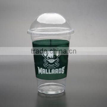 TOP quality Beverage cup / Beer Plastic Cup 500 ml/PET iced beer cups