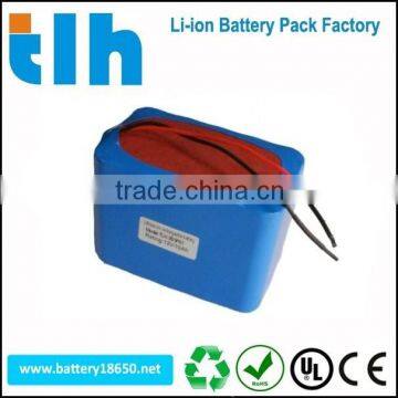 18650 battery 12v 10ah li-ion battery pack for led lamp