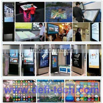 DEFI Best price touch screen hdmi open frame fast shipping