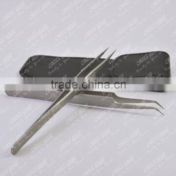 Professional Straight SS-SA Isolation Tweezer And 45 Degree Angle Tip Tweezer