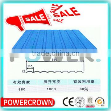 Color Coated Corrugated Steel Roofing Tile