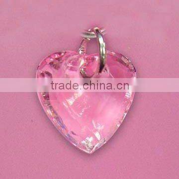 acrylic heart pendant/charm,various designs and colors,good quality,passed SGS factory audit