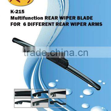 K-215 Multifunction Rear Wiper Blade, for 6 different rear wiper arms