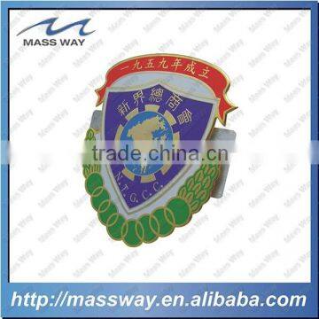 souvenir goverment customized soft enamel brass lapel pin