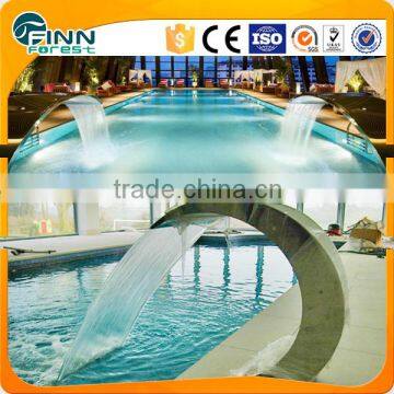 Arc Hook Style Waterfall for Swimming Pool SPA Equipment With Changeable Light photo-6