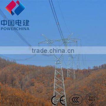 Anger steel electric power tower