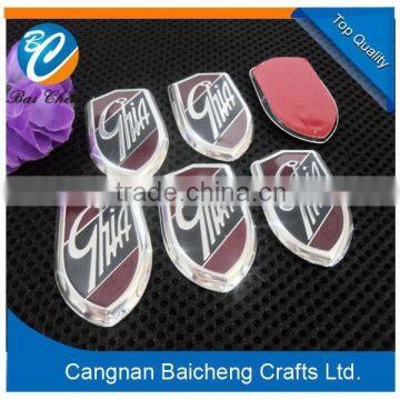 China ABS Chrome car logo and emblem