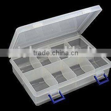 Plastic 8 compartments Electronic components Parts Component Box