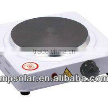 2012hot sale electric single hot plate 1000w