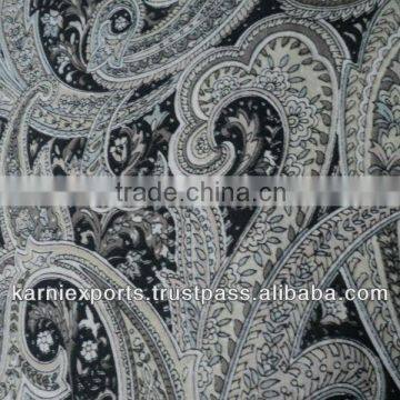 COTTON CAMBRICS FABRICS WITH PAISLEYPRINTS Indian exporters for Cotton fabrics printed Dyed white Jaipur Manufacturer & Export