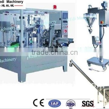 Auger Filler Automatic Powder Pouch Packing Machine