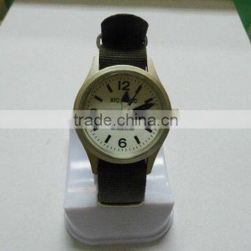 stainless steel back cover high quality nylon strap sport army military watches