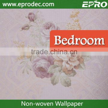 Chinoiserie non-woven material Administration wall fashion wallpaper for Tv sofa background wall