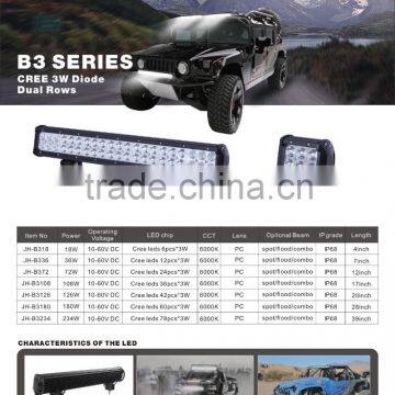 Truck Offroad LED Light High Quality Auto LED Light 4*4LED Car Light Auto LED Arch Bent photo-3
