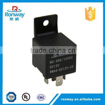Ronway RWA4 40A 60A 80A 12v 24v 4pin 5pin Automotive Relay
