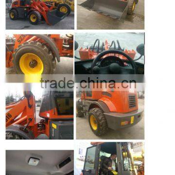 1.8 Ton 2 Ton China Mini Wheel Loader Articulated Small Loader photo-5
