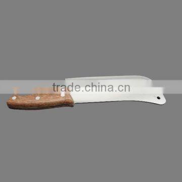 Heavy thick blade wooden handle butcher meat cleaver