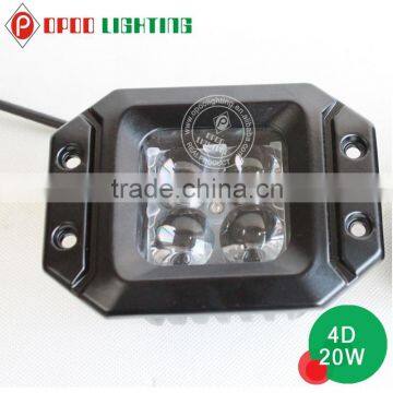 Super Bright Led Work Light, 4D 20w 3inch Super Bright Led Work Light photo-3