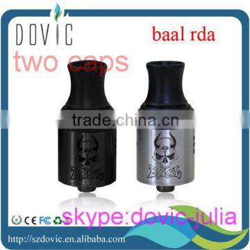 new arrival 1:1 clone Baal rda in stainless steel/black , high quality